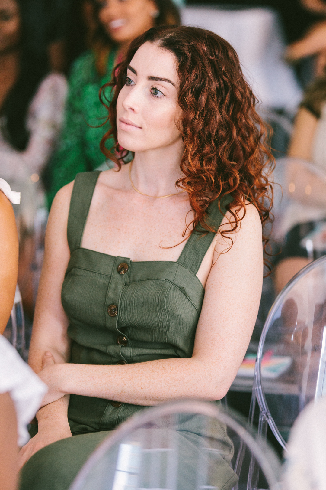 Attendee listening intently during a WAGcademy keynote
